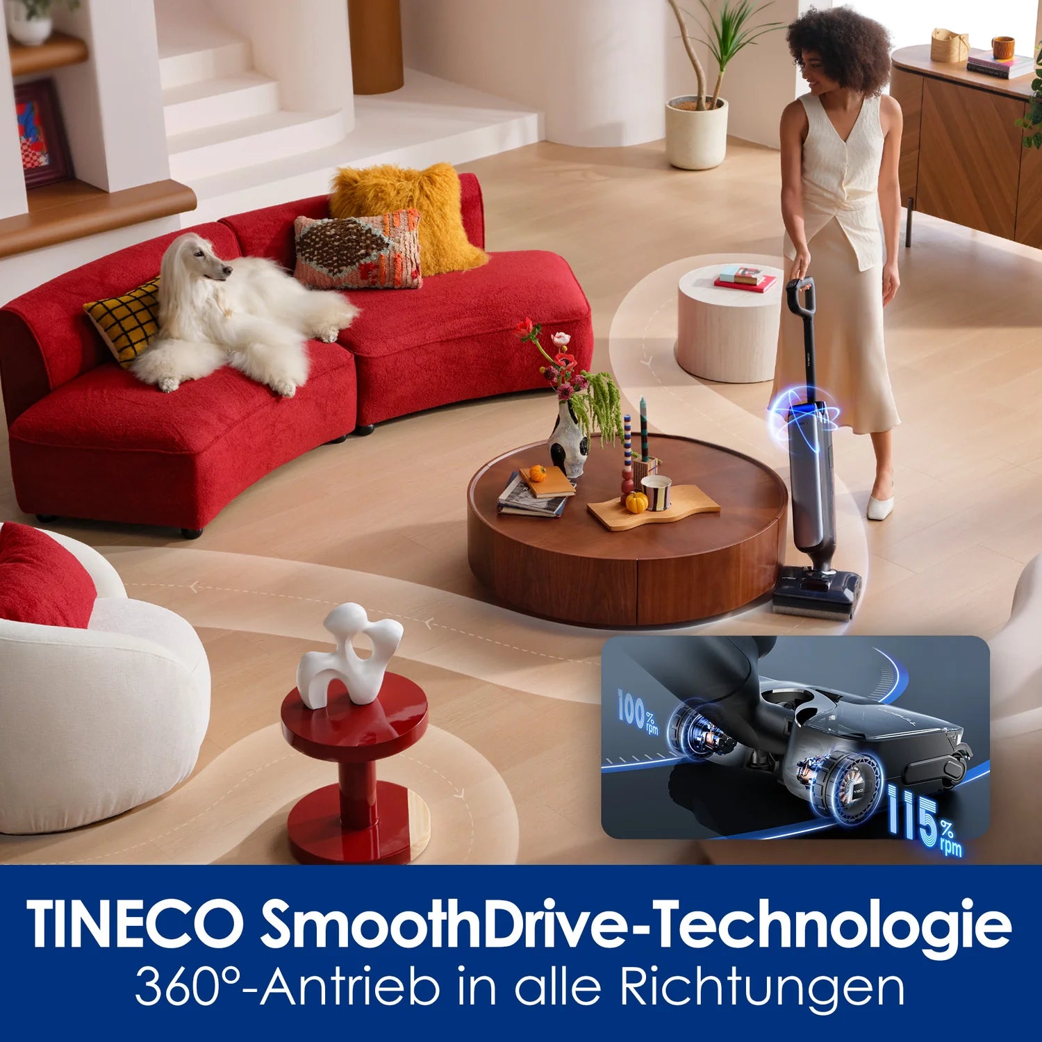 Tineco Floor One S9 Artist – Perfektion bis in den letzten Winkel